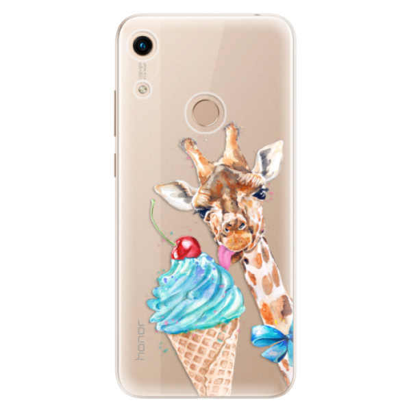 Odolné silikónové puzdro iSaprio - Love Ice-Cream - Huawei Honor 8A