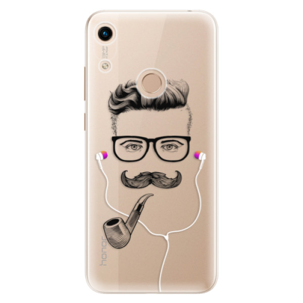 Odolné silikónové puzdro iSaprio - Man With Headphones 01 - Huawei Honor 8A