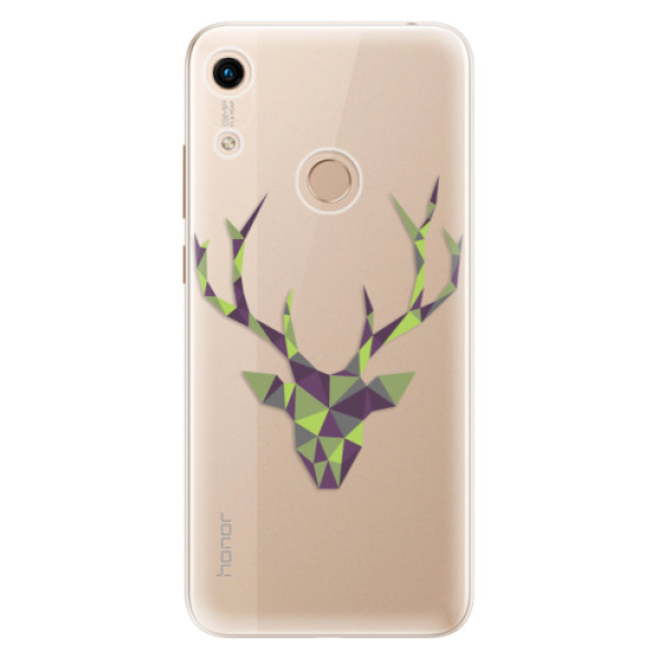 Odolné silikónové puzdro iSaprio - Deer Green - Huawei Honor 8A