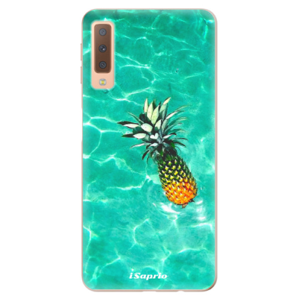 Odolné silikónové puzdro iSaprio - Pineapple 10 - Samsung Galaxy A7 (2018)