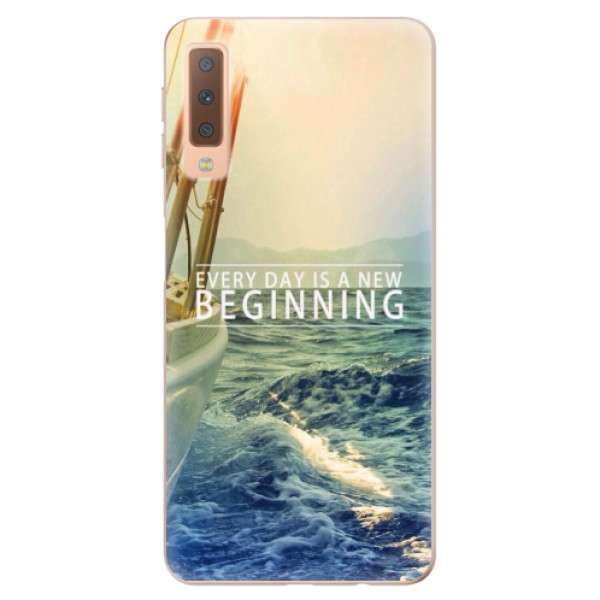 Odolné silikónové puzdro iSaprio - Beginning - Samsung Galaxy A7 (2018)
