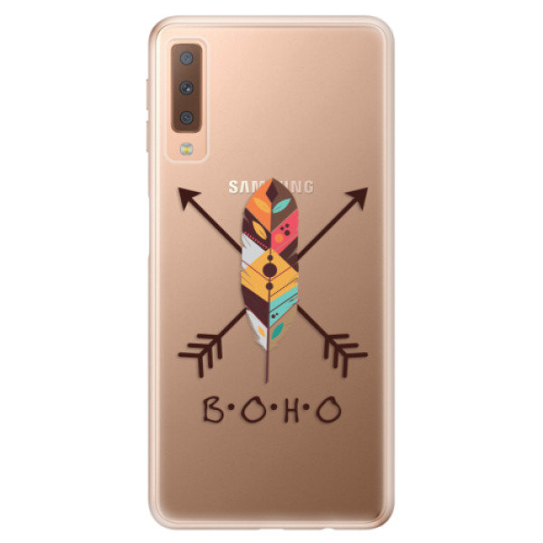 Odolné silikónové puzdro iSaprio - BOHO - Samsung Galaxy A7 (2018)