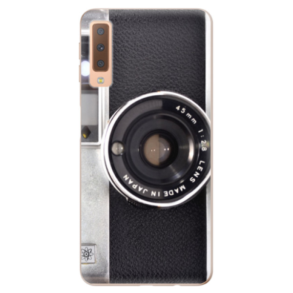 Odolné silikónové puzdro iSaprio - Vintage Camera 01 - Samsung Galaxy A7 (2018)