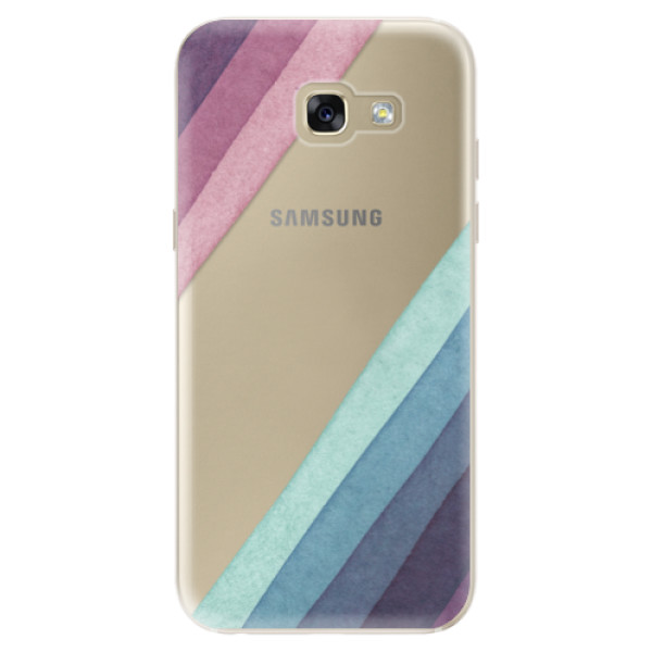 Odolné silikónové puzdro iSaprio - Glitter Stripes 01 - Samsung Galaxy A5 2017