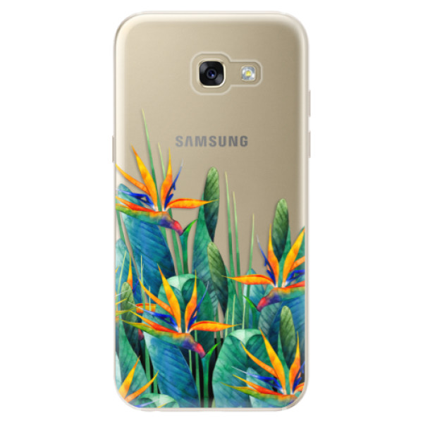 Odolné silikónové puzdro iSaprio - Exotic Flowers - Samsung Galaxy A5 2017