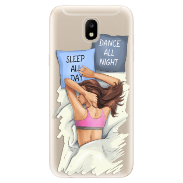 Odolné silikónové puzdro iSaprio - Dance and Sleep - Samsung Galaxy J5 2017