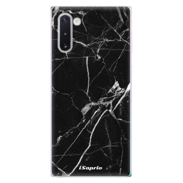 Odolné silikónové puzdro iSaprio - Black Marble 18 - Samsung Galaxy Note 10