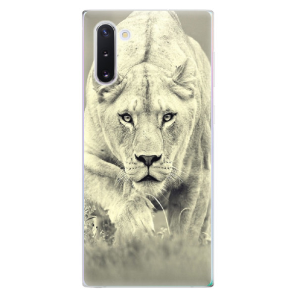 Odolné silikónové puzdro iSaprio - Lioness 01 - Samsung Galaxy Note 10