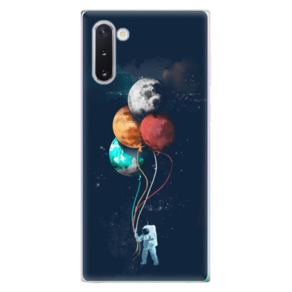 Odolné silikónové puzdro iSaprio - Balloons 02 - Samsung Galaxy Note 10