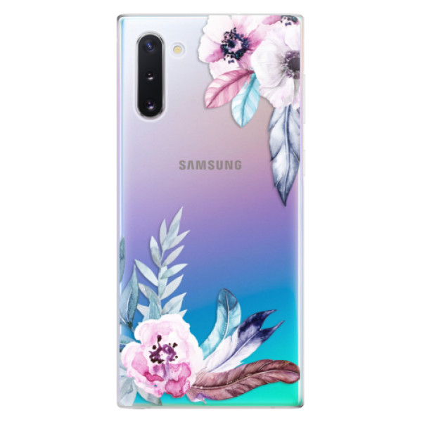 Odolné silikónové puzdro iSaprio - Flower Pattern 04 - Samsung Galaxy Note 10