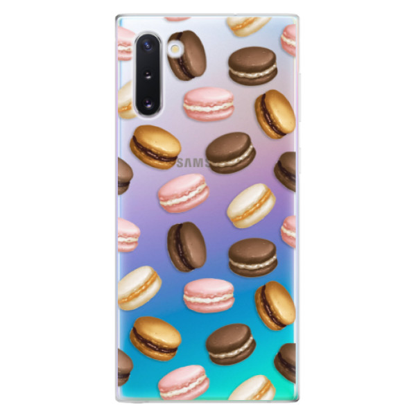 Odolné silikónové puzdro iSaprio - Macaron Pattern - Samsung Galaxy Note 10