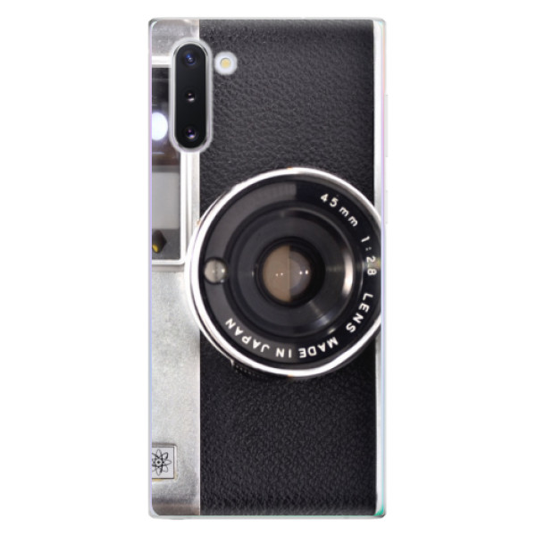 Odolné silikónové puzdro iSaprio - Vintage Camera 01 - Samsung Galaxy Note 10