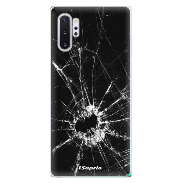 Odolné silikónové puzdro iSaprio - Broken Glass 10 - Samsung Galaxy Note 10+