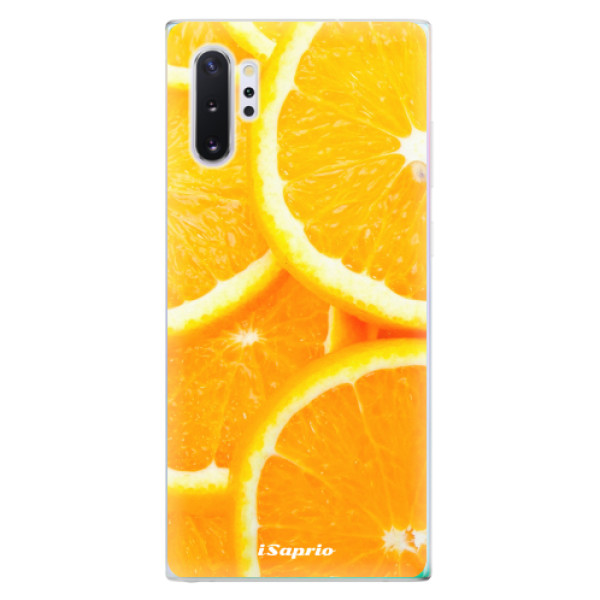 Odolné silikónové puzdro iSaprio - Orange 10 - Samsung Galaxy Note 10+