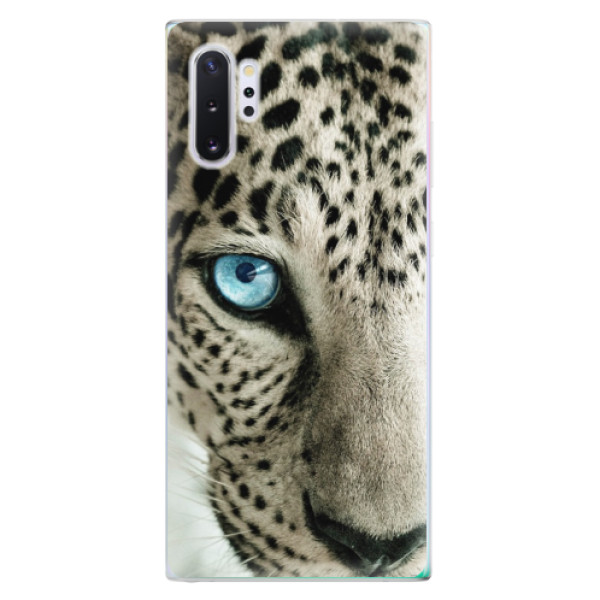 Odolné silikónové puzdro iSaprio - White Panther - Samsung Galaxy Note 10+