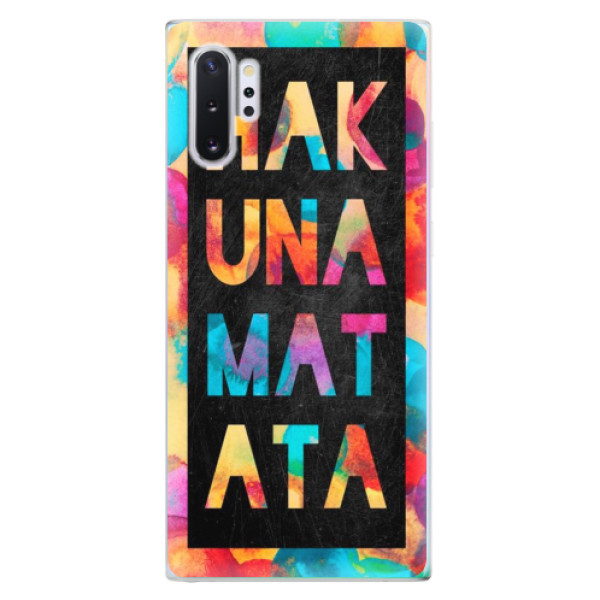 Odolné silikónové puzdro iSaprio - Hakuna Matata 01 - Samsung Galaxy Note 10+
