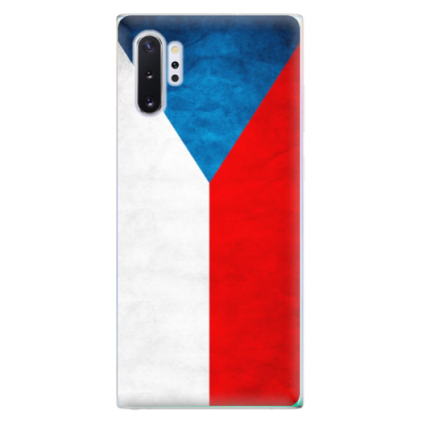 Odolné silikónové puzdro iSaprio - Czech Flag - Samsung Galaxy Note 10+