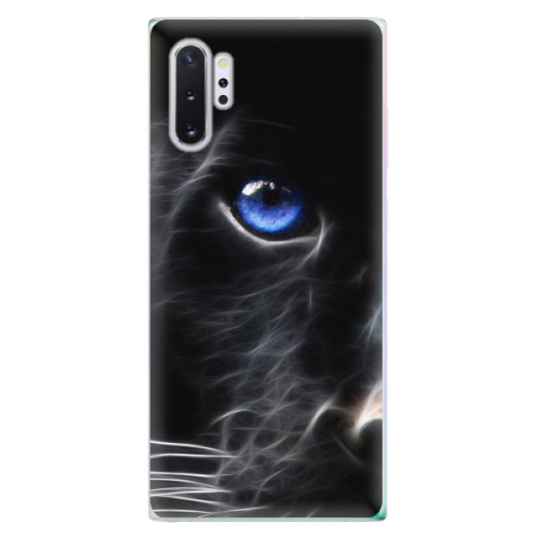Odolné silikónové puzdro iSaprio - Black Puma - Samsung Galaxy Note 10+