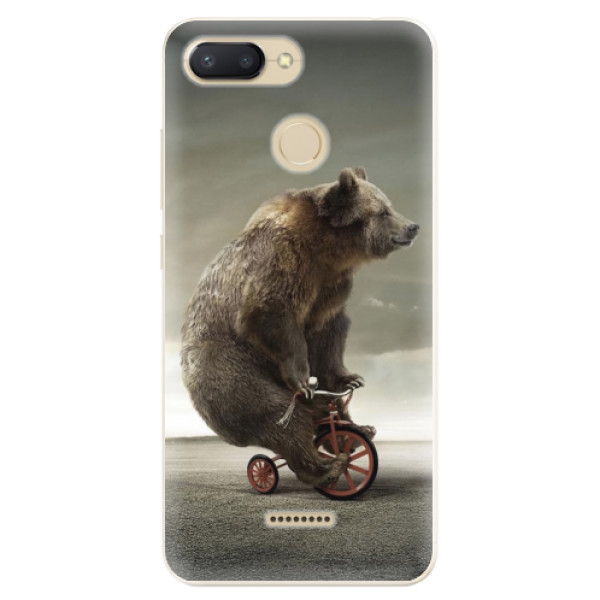 Odolné silikónové puzdro iSaprio - Bear 01 - Xiaomi Redmi 6