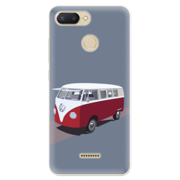 Odolné silikónové puzdro iSaprio - VW Bus - Xiaomi Redmi 6