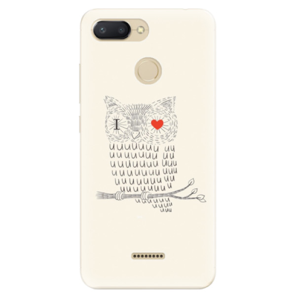 Odolné silikónové puzdro iSaprio - I Love You 01 - Xiaomi Redmi 6
