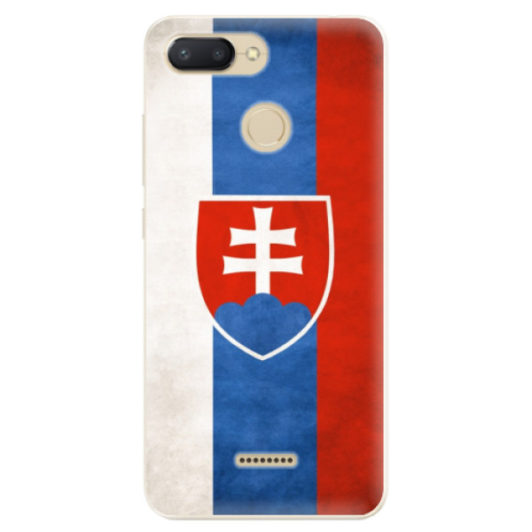Odolné silikónové puzdro iSaprio - Slovakia Flag - Xiaomi Redmi 6