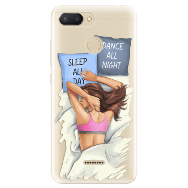 Odolné silikónové puzdro iSaprio - Dance and Sleep - Xiaomi Redmi 6