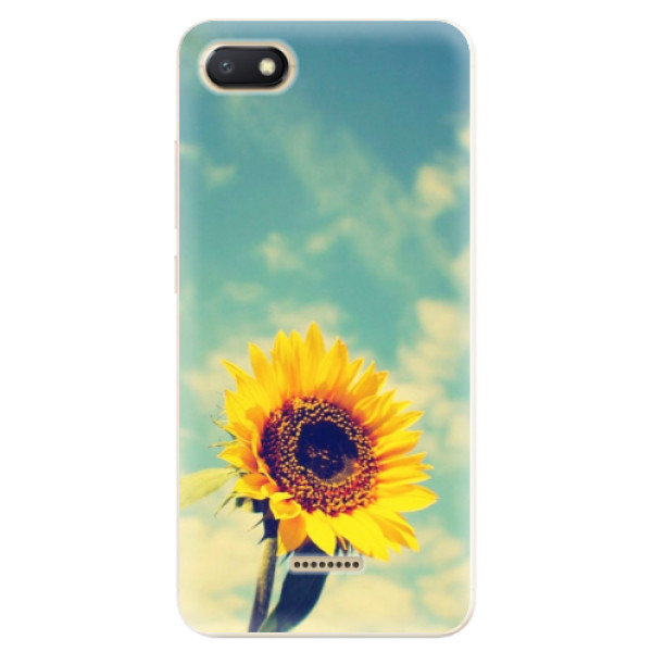 Odolné silikónové puzdro iSaprio - Sunflower 01 - Xiaomi Redmi 6A