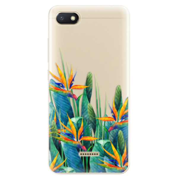 Odolné silikónové puzdro iSaprio - Exotic Flowers - Xiaomi Redmi 6A