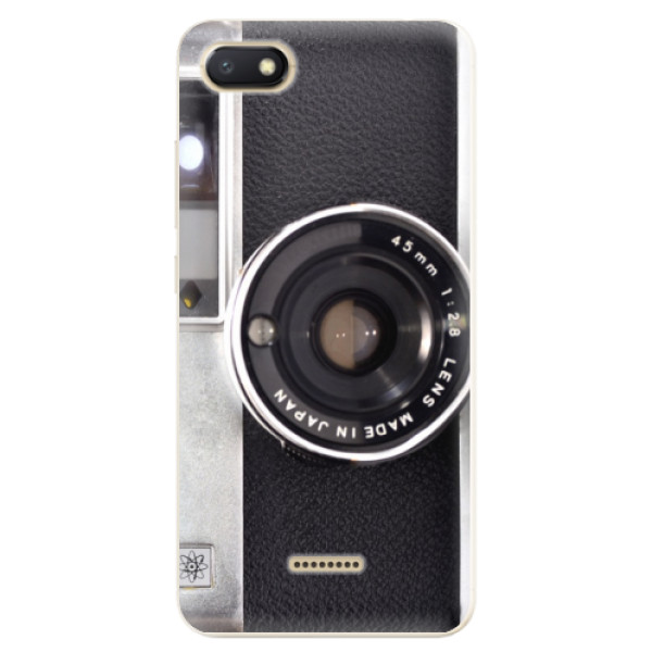 Odolné silikónové puzdro iSaprio - Vintage Camera 01 - Xiaomi Redmi 6A