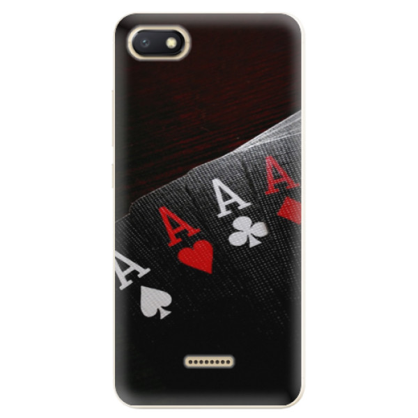 Odolné silikónové puzdro iSaprio - Poker - Xiaomi Redmi 6A