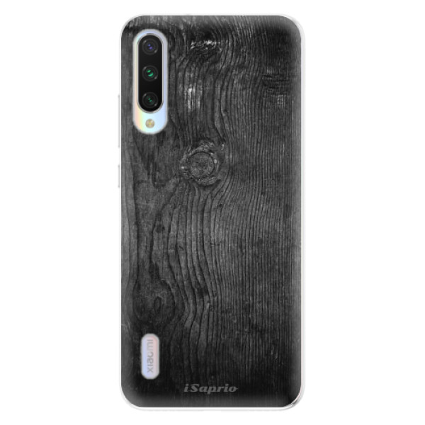 Odolné silikónové puzdro iSaprio - Black Wood 13 - Xiaomi Mi A3
