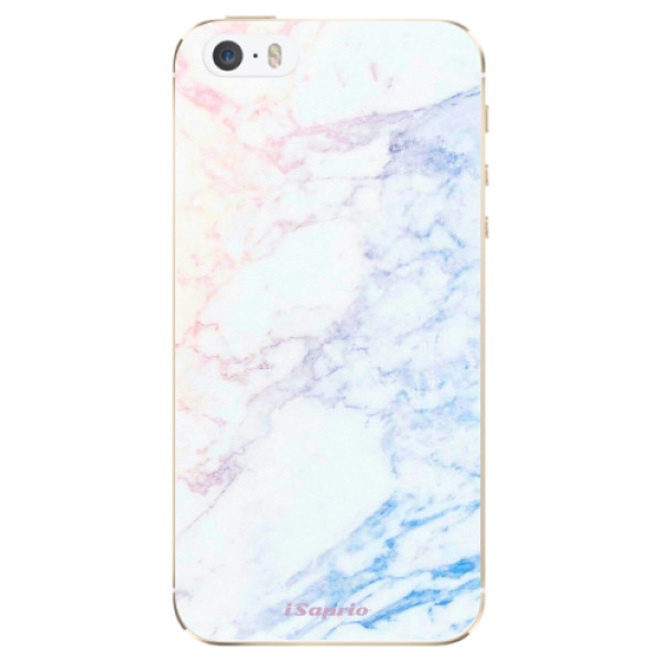 Odolné silikónové puzdro iSaprio - Raibow Marble 10 - iPhone 5/5S/SE
