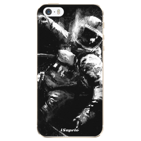 Odolné silikónové puzdro iSaprio - Astronaut 02 - iPhone 5/5S/SE