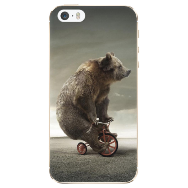 Odolné silikónové puzdro iSaprio - Bear 01 - iPhone 5/5S/SE