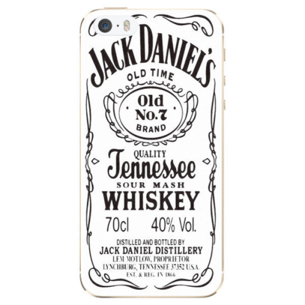 Odolné silikónové puzdro iSaprio - Jack White - iPhone 5/5S/SE