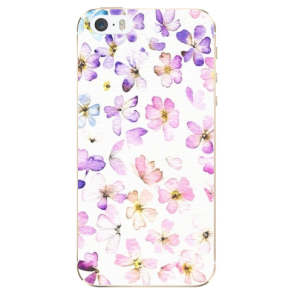 Odolné silikónové puzdro iSaprio - Wildflowers - iPhone 5/5S/SE