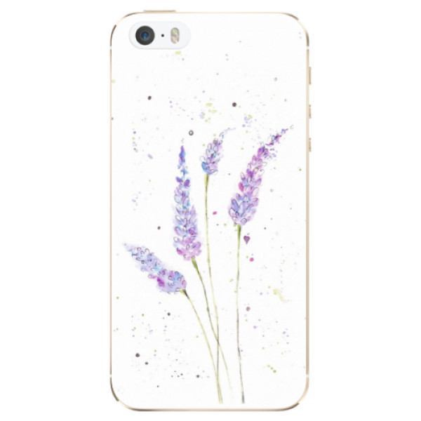 Odolné silikónové puzdro iSaprio - Lavender - iPhone 5/5S/SE