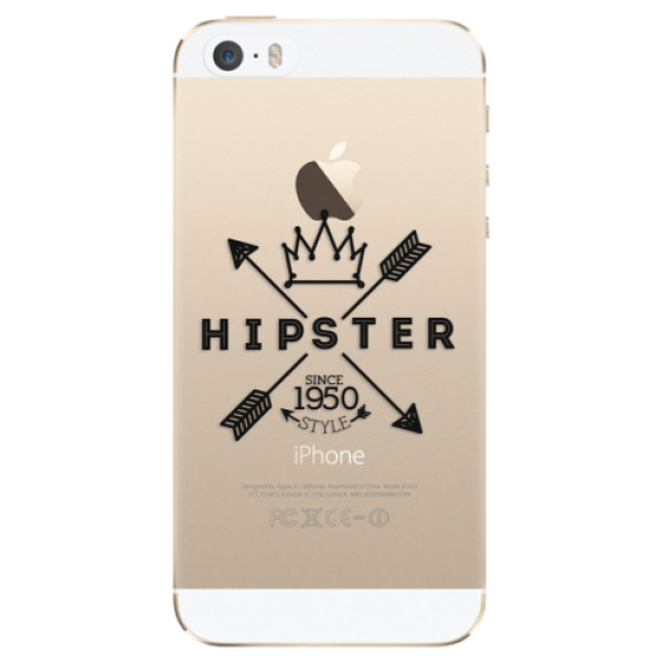 Odolné silikónové puzdro iSaprio - Hipster Style 02 - iPhone 5/5S/SE