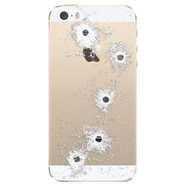 Odolné silikónové puzdro iSaprio - Gunshots - iPhone 5/5S/SE