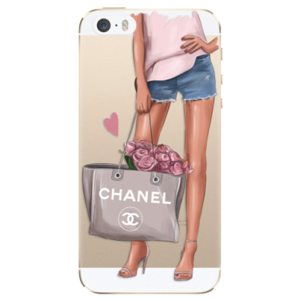 Odolné silikónové puzdro iSaprio - Fashion Bag - iPhone 5/5S/SE