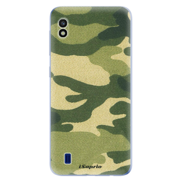 Odolné silikónové puzdro iSaprio - Green Camuflage 01 - Samsung Galaxy A10