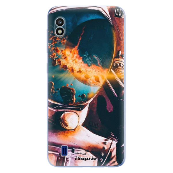 Odolné silikónové puzdro iSaprio - Astronaut 01 - Samsung Galaxy A10