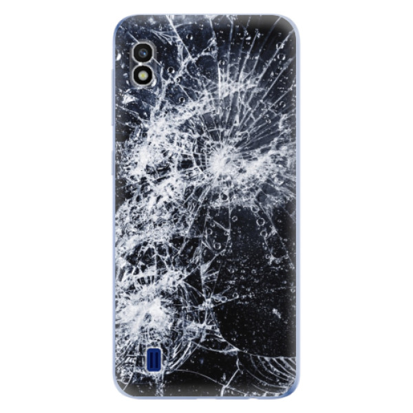 Odolné silikónové puzdro iSaprio - Cracked - Samsung Galaxy A10