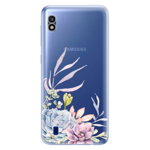 Odolné silikónové puzdro iSaprio - Succulent 01 - Samsung Galaxy A10