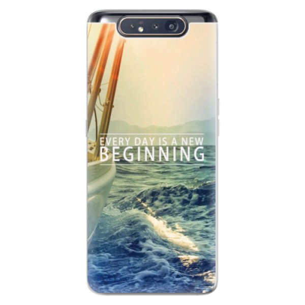 Odolné silikónové puzdro iSaprio - Beginning - Samsung Galaxy A80