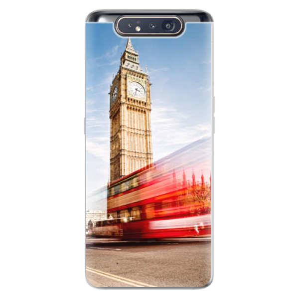 Odolné silikónové puzdro iSaprio - London 01 - Samsung Galaxy A80