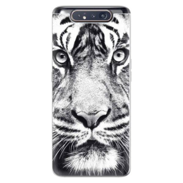 Odolné silikónové puzdro iSaprio - Tiger Face - Samsung Galaxy A80
