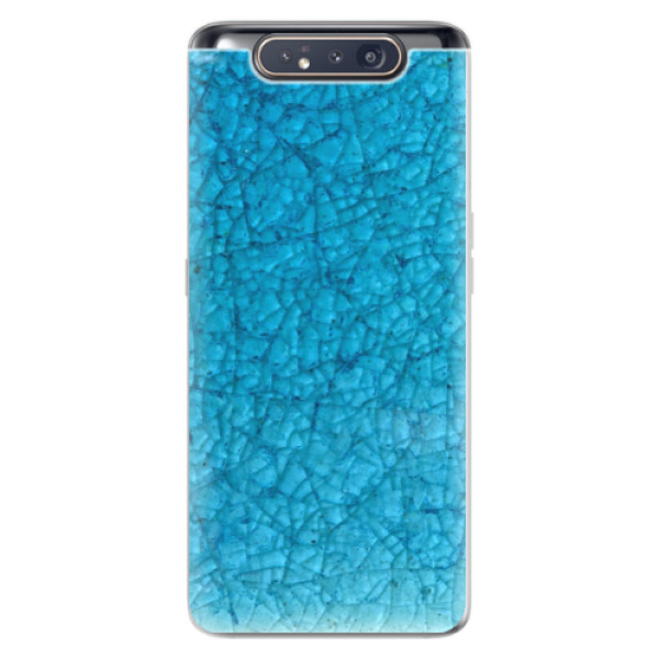 Odolné silikónové puzdro iSaprio - Shattered Glass - Samsung Galaxy A80