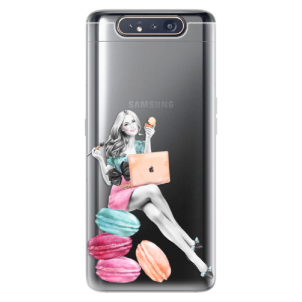 Odolné silikónové puzdro iSaprio - Girl Boss - Samsung Galaxy A80